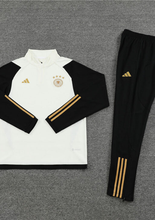 Germany Black and Beige Tracksuit
