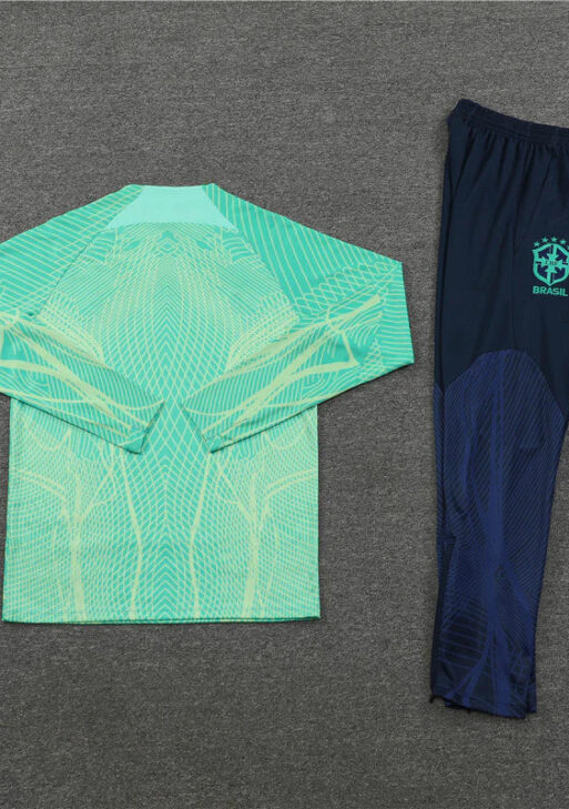 Brazil Dark Blue and Green Tracksuit