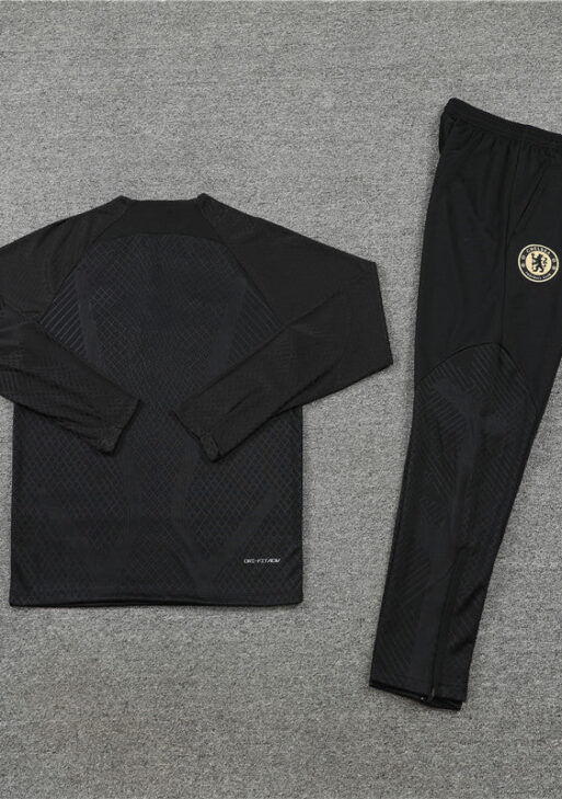 Chelsea Black Tracksuit