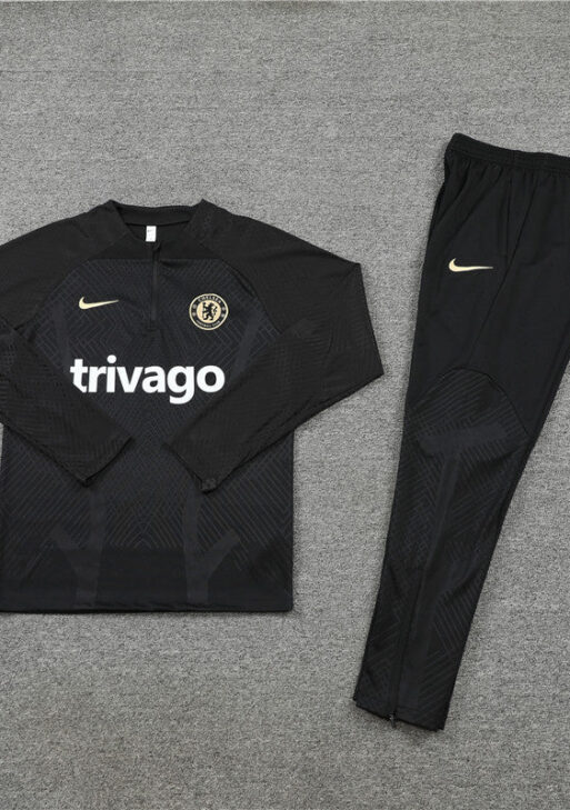 Chelsea Black Tracksuit