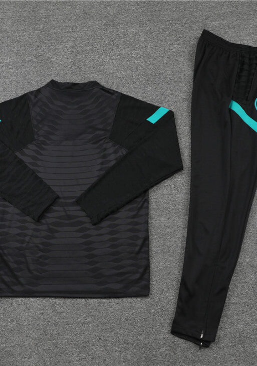 Inter Milan Black and Blue Tracksuit