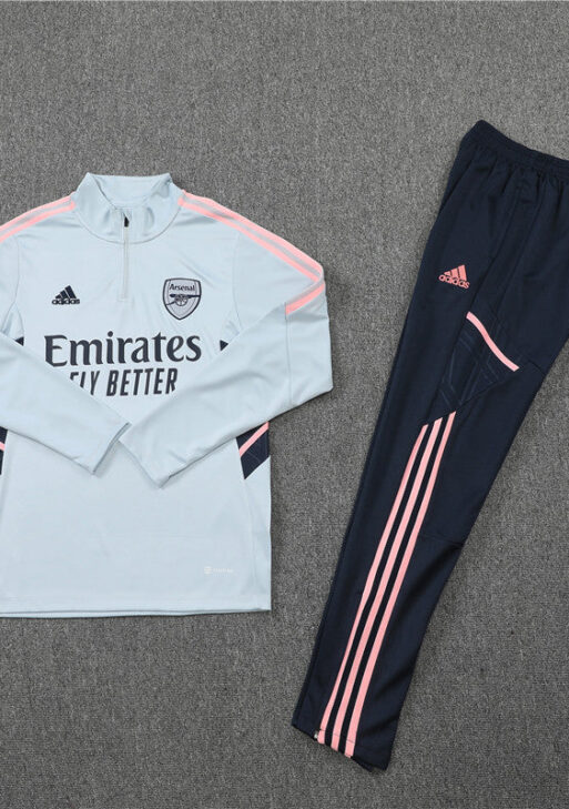 Arsenal Dark Blue and White Tracksuit