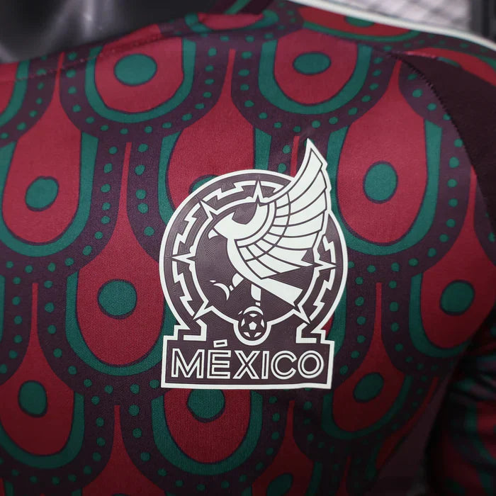 Mexico 2024/2025 Home Kit Long Sleeve - Image 4
