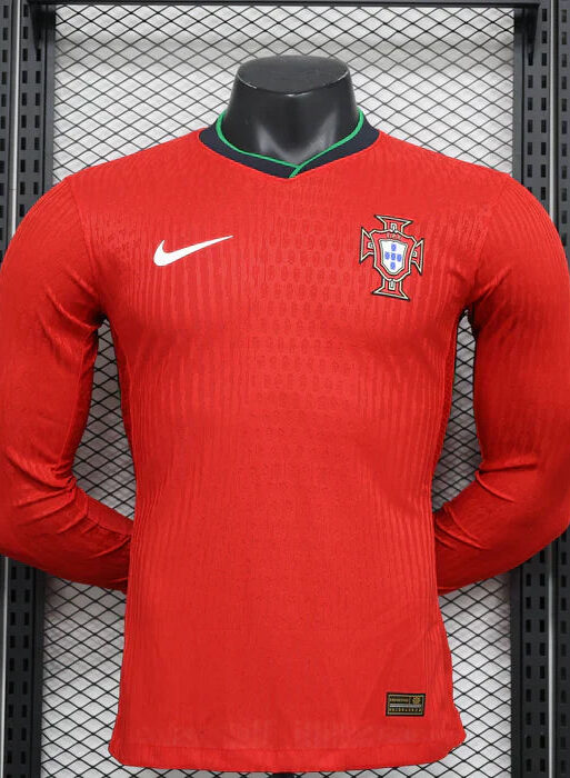 Portugal 2024/2025 Home Kit Long Sleeve
