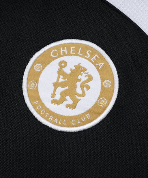 Chelsea FC White and Black x Gold Tracksuit