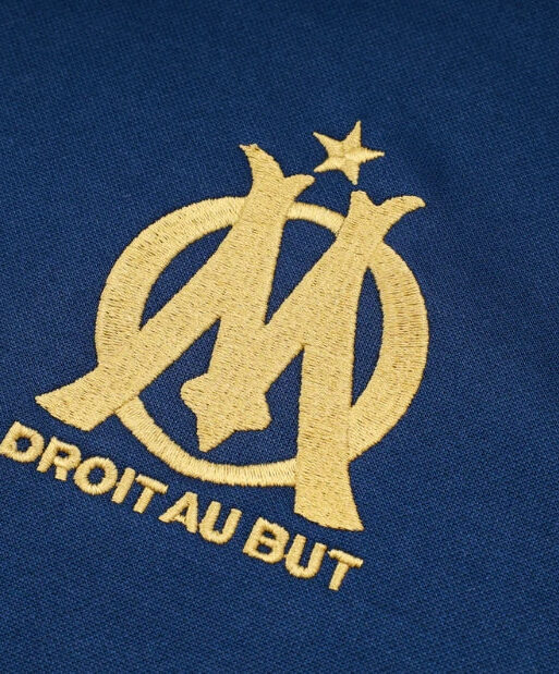 Olympique de Marseille Dark Blue and Gold Tracksuit