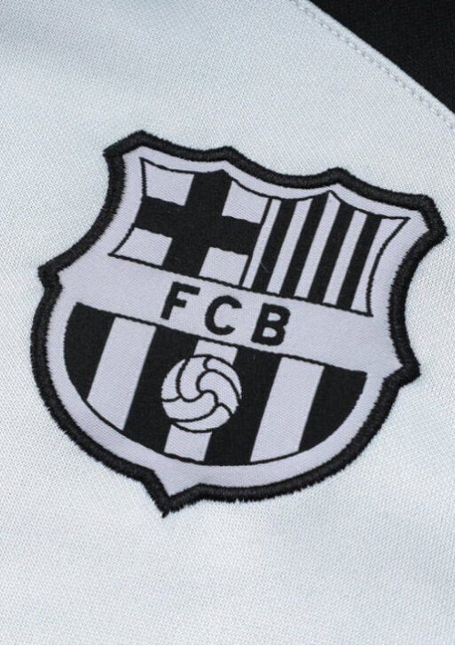 Barcelona White and Black Tracksuit