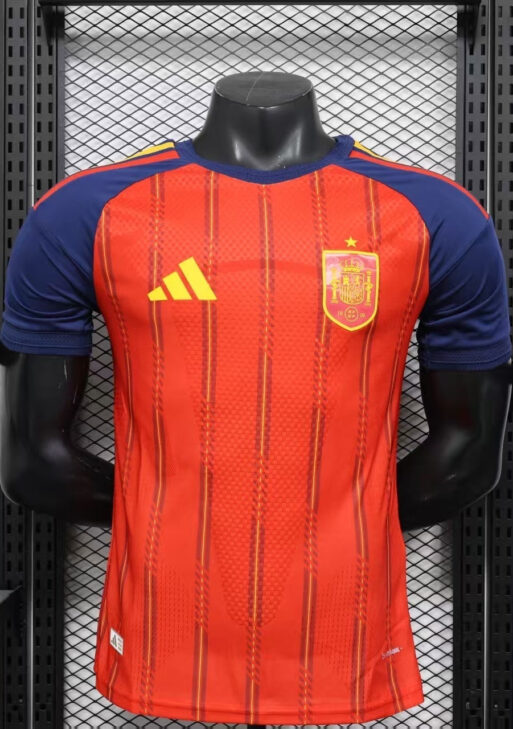 2026 Spain Home World Cup Kit Player Version