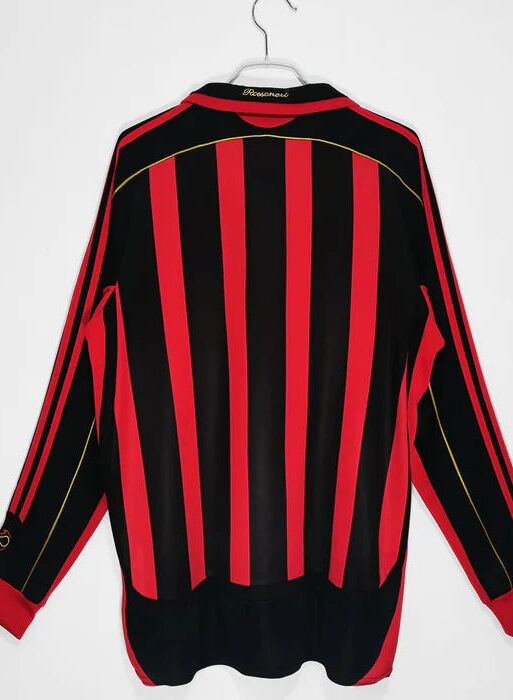 AC Milan Retro 2007-2008 Long Sleeve Home Kit
