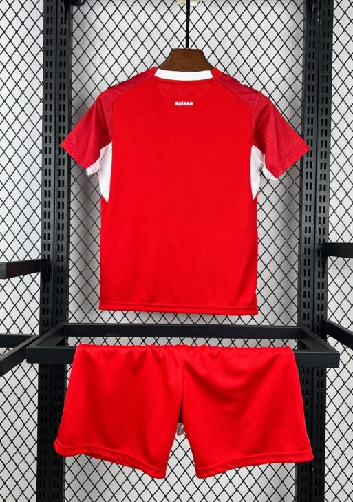 2026 Switzerland Home World Cup Kit Kids Size
