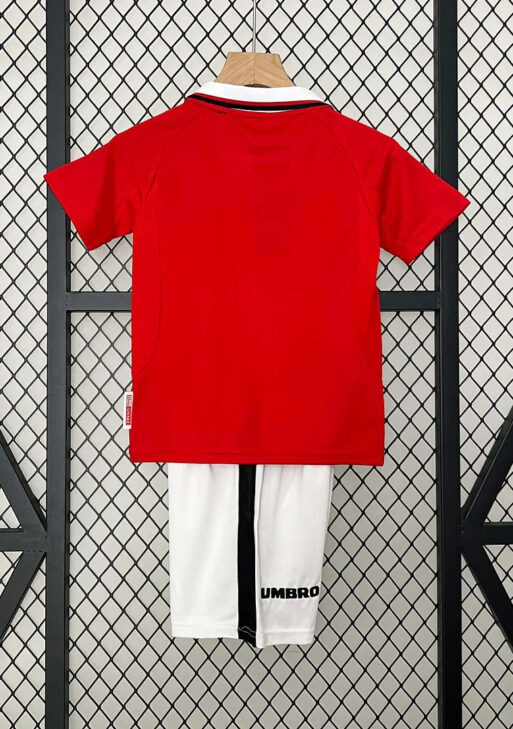 1999/2000 Retro Manchester United European Home Kids Size