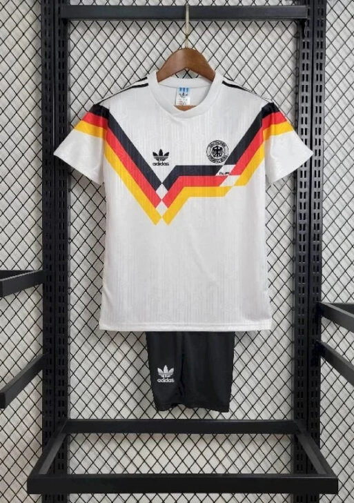 1990 Retro Germany Home Kit Kids Size