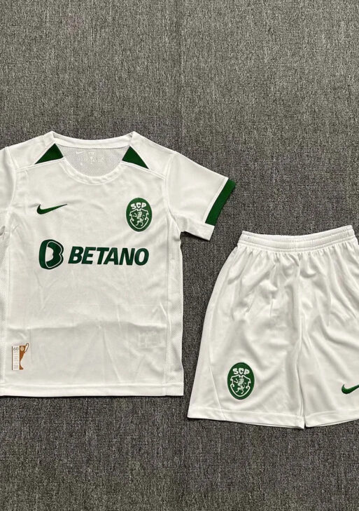 2024-2025 Sporting Lisbon Away Kit Kids Size