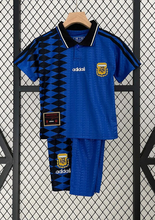 1994 Retro Kids Argentina Away Jersey