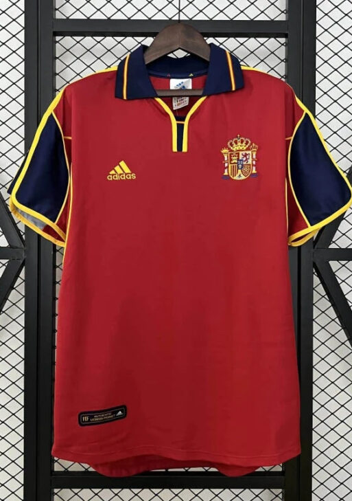 2000 Retro Spain Home Jersey