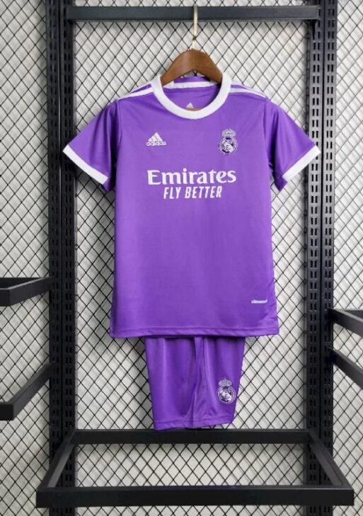 2016/2017 Retro Real Madrid Away Kit Kids Size