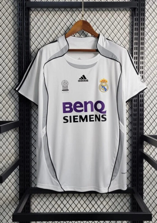 2006/2007 Retro Real Madrid Home Jersey