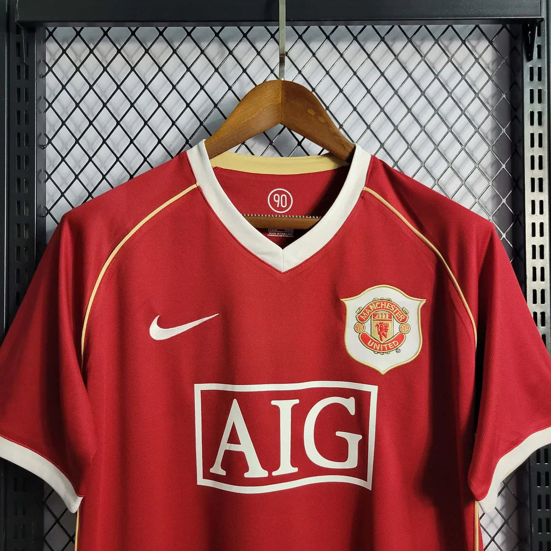 2006/2007 Retro Manchester United Home - Image 2