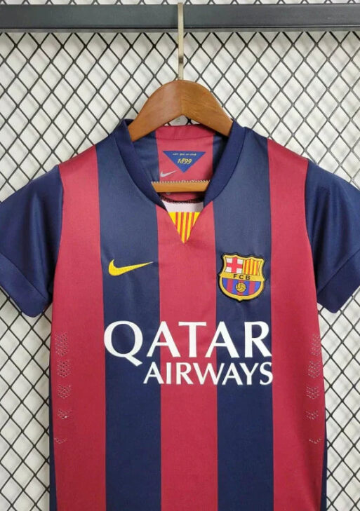 2014/2015 Retro Barcelona Home Jersey Kids SIze