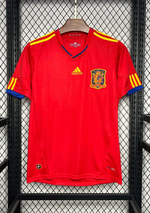 2010 Retro Spain Home Jersey