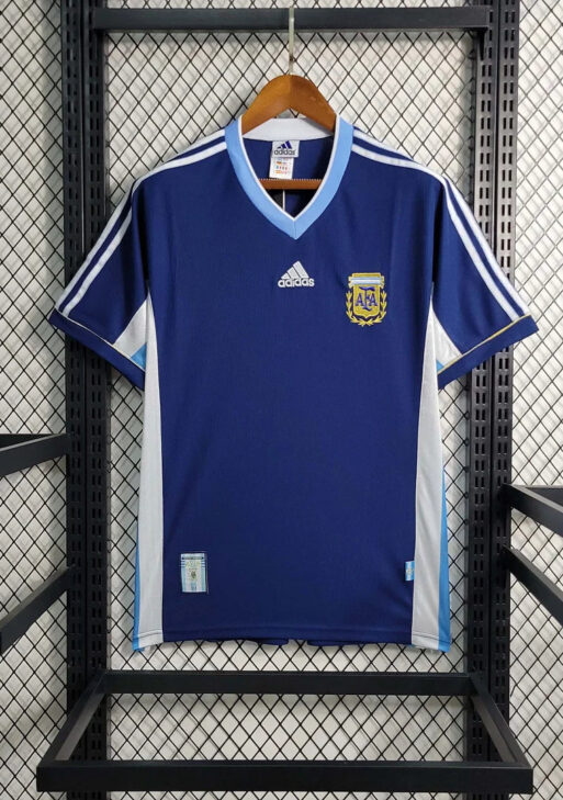 1998 Retro Argentina Away Jersey