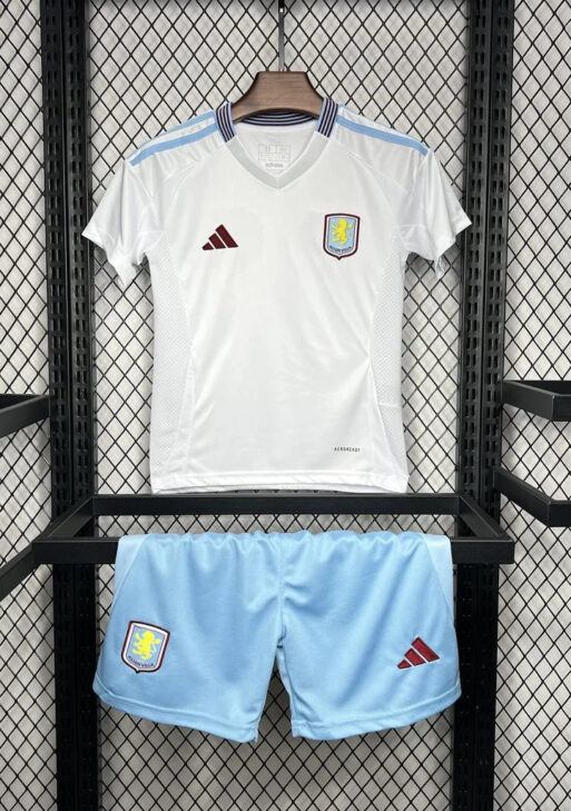 2024-2025 Aston Villa Away Kit Kids Size