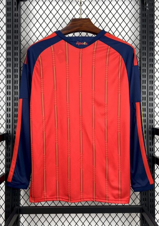 2026 Spain Home World Cup Kit Long Sleeve Fan Version