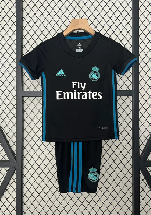Real Madrid Retro 2017/2018 Away Jersey Kids Size