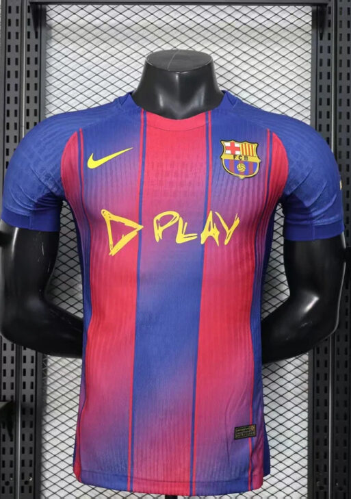 Barcelona x Ed Sheeran 2025/2026 Home Kit