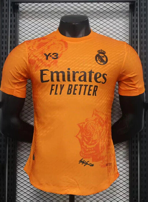 Real Madrid x Y3 2024/2025 4th Kit Orange