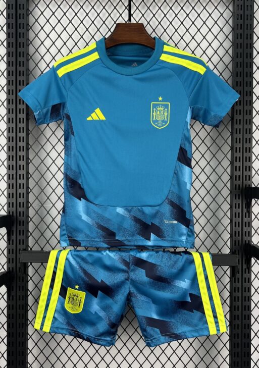 2026 Spain Goalkeeper World Cup Kit Kids Size