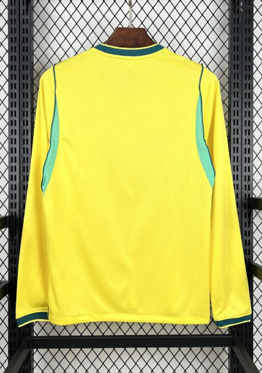 2026 Brazil Home World Cup Kit Long Sleeve Fan Version