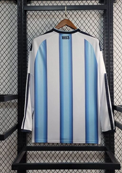 2026 Argentina Home World Cup Kit Long Sleeve Fan Version