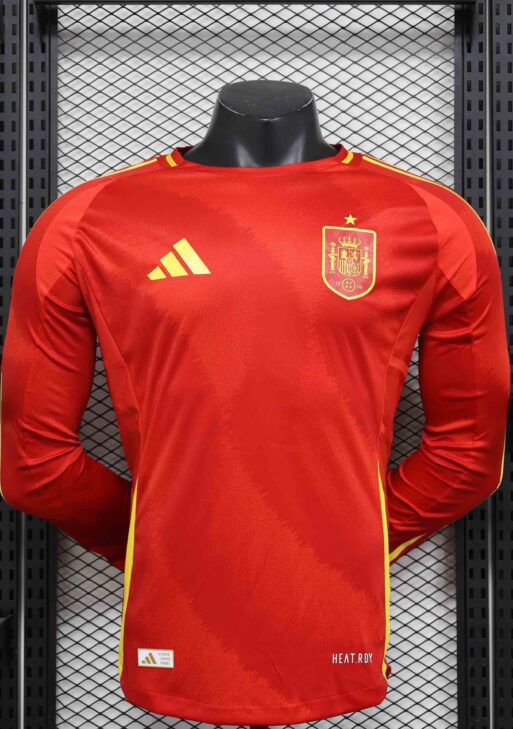 2024 Spain Home Kit Long Sleeve