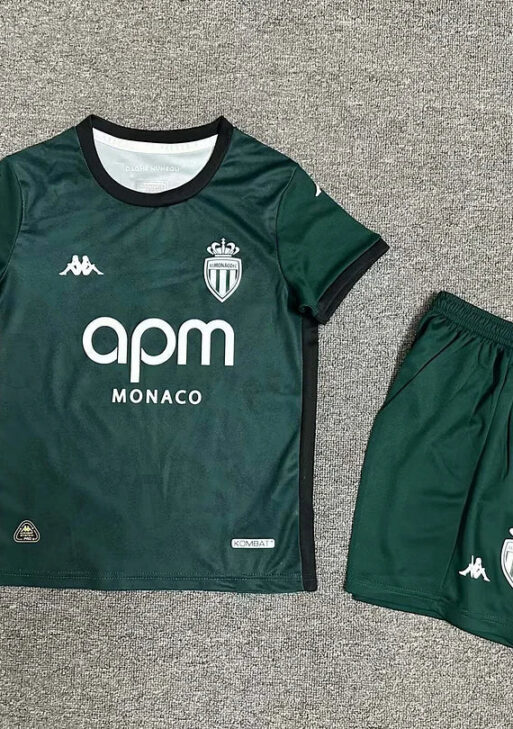 2024/2025 AS Monaco Away Kit Kids Size