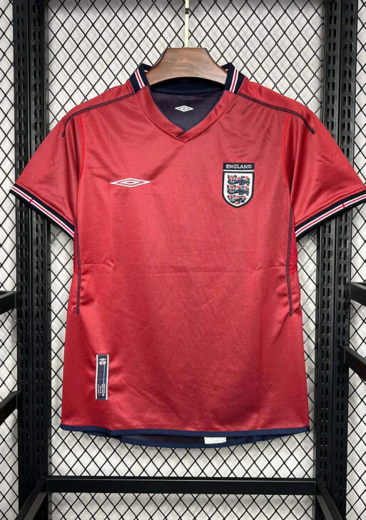 2002 Retro England Away Jersey
