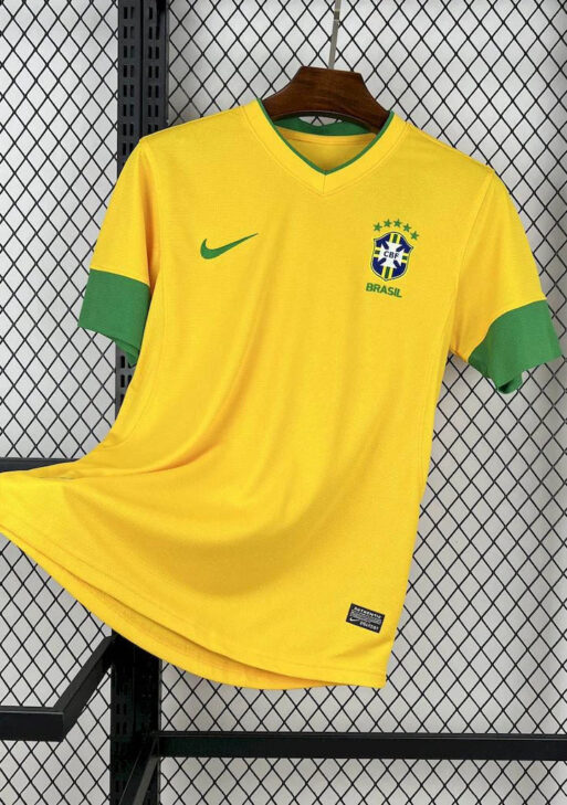 2012 Retro Brazil Home Jersey