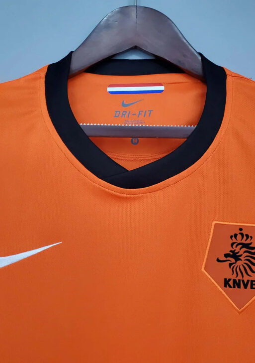 2010 Retro Netherlands Home Jersey