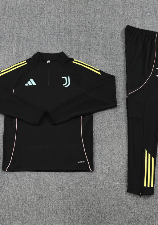 Juventus Black and Yellow Tracksuit