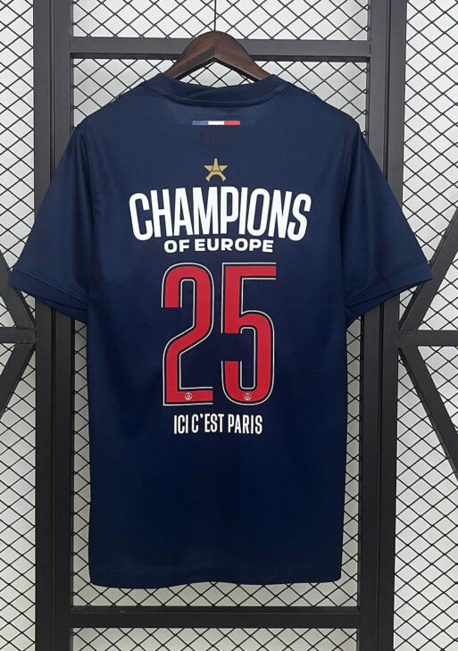 2024/2025 PSG Home UEFA Champions League Champion Jersey