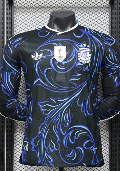 2026 Argentina Away World Cup Kit Long Sleeve Player Version