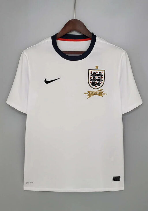2013 Retro England Home Jersey