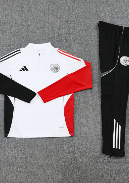 Ajax White and Black x Red Tracksuit