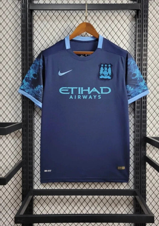 2015/2016 Retro Manchester City Away Jersey