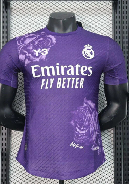 Real Madrid x Y3 2024/2025 4th Kit Purple