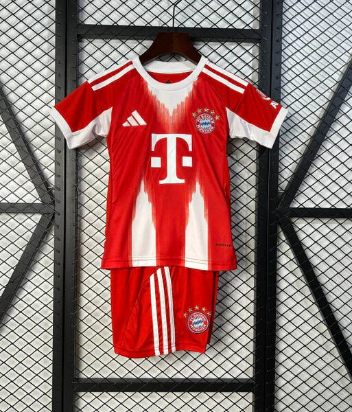 2025/2026 Bayern Munchen Home Kit Kids Size