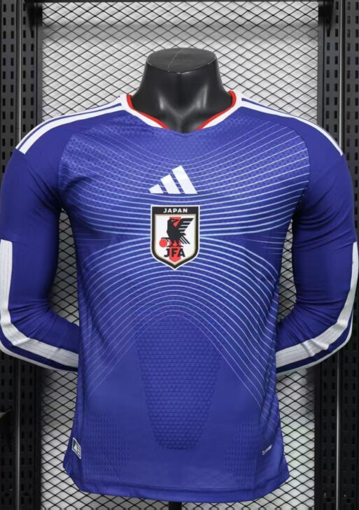 2026 Japan Home World Cup Kit Long Sleeve Player Version