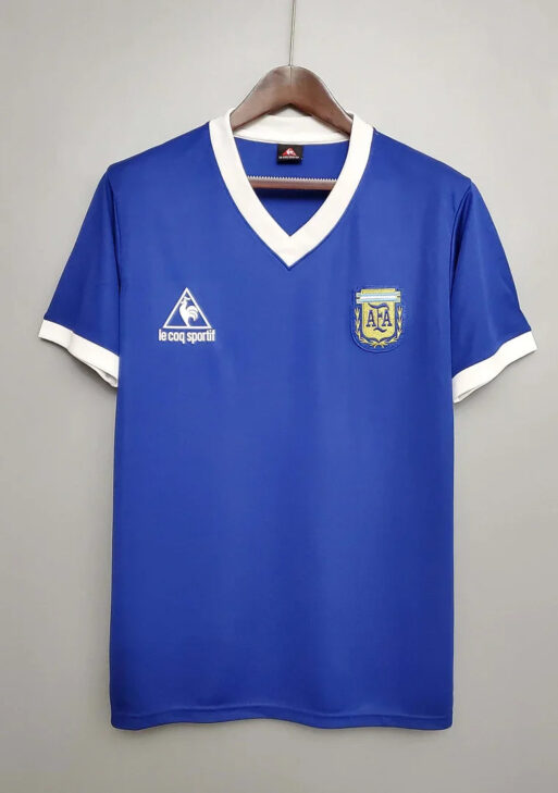 1986 Retro Argentina Away Jersey