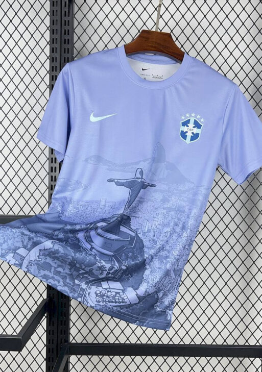 Brazil "The Redeemer" Light Blue Limited Jersey