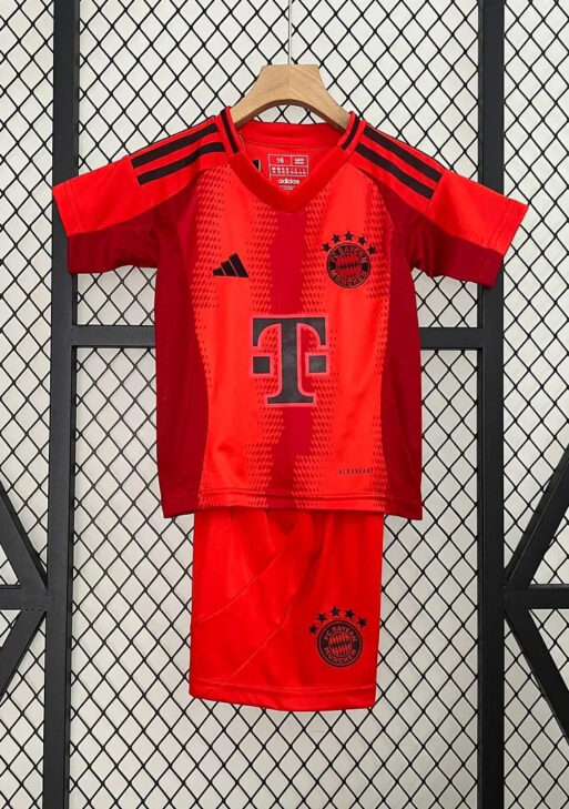 2024/2025 Bayern Munchen Home Jersey Kids Size